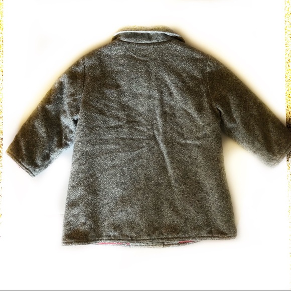 Elle Tweed Gray Matching Shirt Dress & Jacket - 2T - Picture 3 of 6